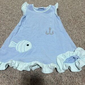 Trotter street kids fish dress